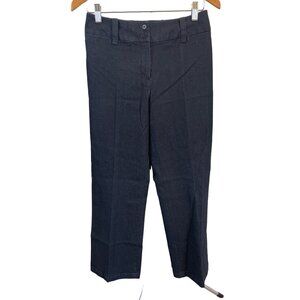 Focus 2000 Dark Wash Blue Denim Flat Front Pants Sz 2P